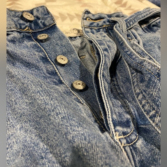 We The Free by Free People Denim skirt with belt - Picture 3 of 6